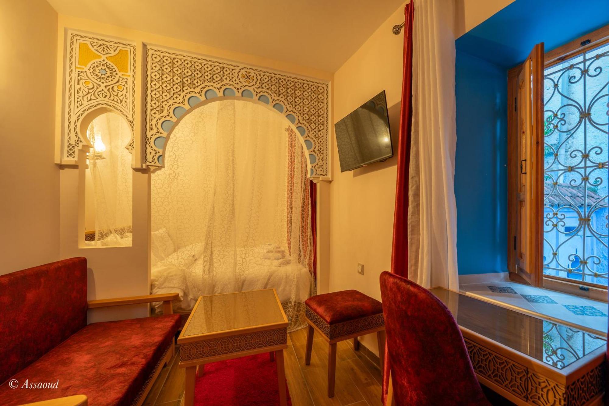 Dar Kisania Hotell Chefchaouen Rum bild