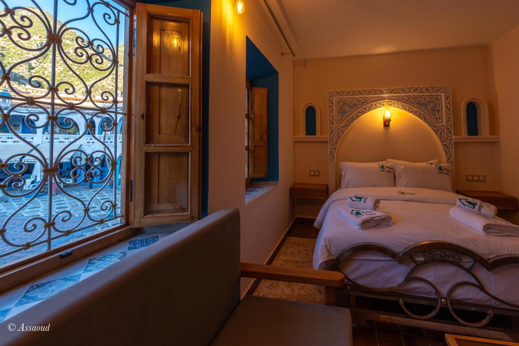 Dar Kisania Hotell Chefchaouen Rum bild