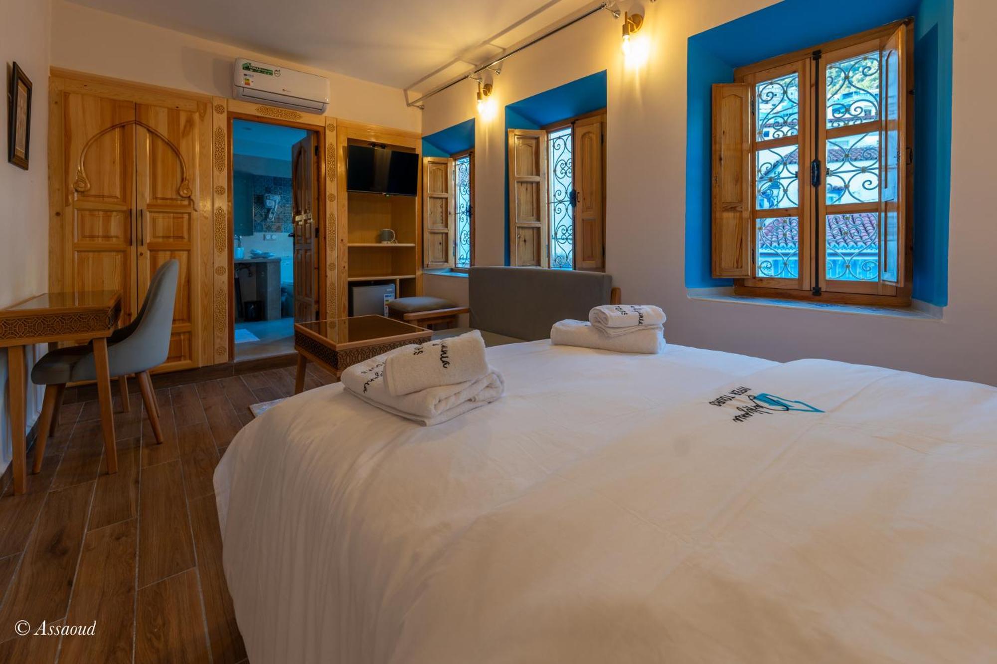 Dar Kisania Hotell Chefchaouen Rum bild