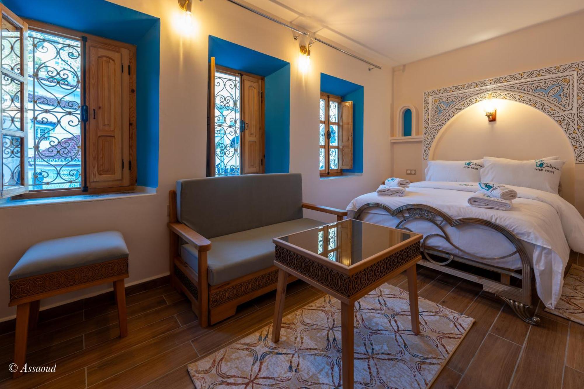 Dar Kisania Hotell Chefchaouen Rum bild
